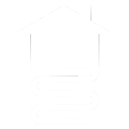 Geothermal heat pump icon